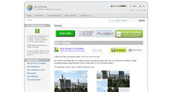 Desktop Screenshot of anyutils.com